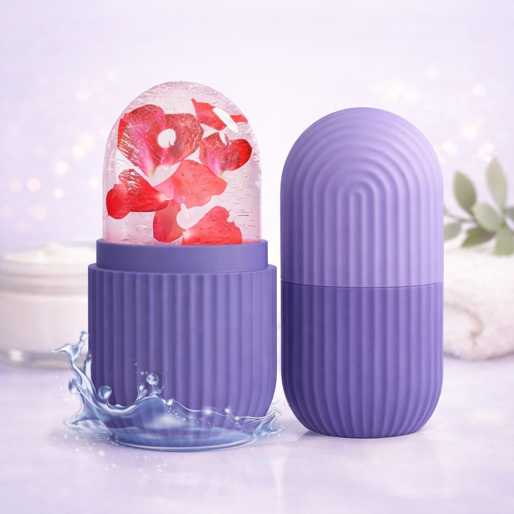 MASAJEADOR FACIAL DE SILICONA ICE FACE